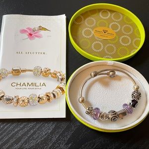 Chamilia Charm Bracelet New in Box. Bring Offers !!